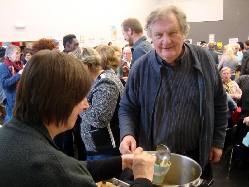 2017 Fête de la soupe a Angleur aver Michel FAWAY